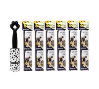 KORBOND Pet Lint Roller & Lint Refill Rolls Set - 429 Sheets - Printed