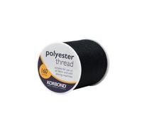 Korbond Plain Thread Black (160M)