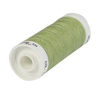 KORBOND Polyester All Purpose Thread - 500m Total - Lime Green - 5 x 100m Reels for Hand and Machine Sewing