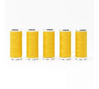 KORBOND Polyester Thread, Mustard Yellow, 500m