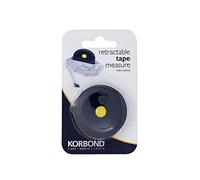 Korbond Retractable Tape 150cm/60inches - Soft Non-Stretch-Large Print-Dressmaking, Crafting, Body Measurements, Tailoring, DIY, Handbag, Blue, Set of 1