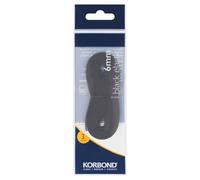 KORBOND Sewing Elastic - Flat - Black - 6mm x 3m - Repair Clothes, Waistbands, Cuffs, Dressmaking, Crafts Projects