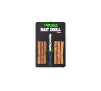 Korda Bait Drill 6mm - Precision Engineered Carp Fishing Tool with Ergonomic Handle & Cork Sticks - Ideal for Boring Hard Baits & Adding Buoyancy