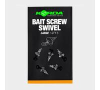 Korda Bait Screw Swivel - Large - Clear, Clear