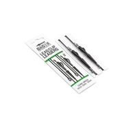 Korda Basix Lead Clip Leaders | Camo Green | 50cm | Size 8 QC Swivel | Pack of 2