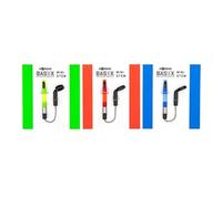 Korda Basix Mini Stow Green Carp Fishing Hanger Bobbin, Compact Bite Indicator for Tight/Slack Lines, Compatible with Most Buzzers, Adjustable Weight and Mini Isotope Ready - KBX029