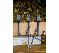 Korda Black Aluminium Singlez Single Bankstick, Buzz Bars - Full Range - Support