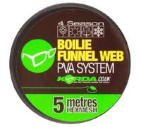 Korda Boilie Funnel Web PVA System Refill 4 Season Hexmesh 5m
