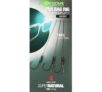 KORDA Carp Fishing SUPERNATURAL PVA BAG Rigs 18lb / Barbed Wide Gape