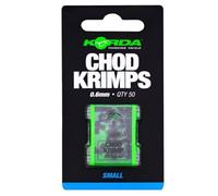 Korda Chod Krimps 0.6mm - Quick Change QC Rig Components for Carp Fishing - 50-Pack Terminal Tackle
