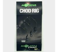 Korda Chod Rig Short Barbed Size 4 - Black, Black
