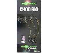 Korda Chod Rigs - Long Barbed - Size 4 - 25lb