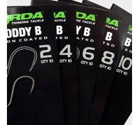 Korda Choddy Barbless Hook Size 10 - Black, Black
