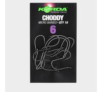 Korda Choddy Barbless Hook Size 6 - Grey, Grey