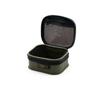 Korda Compac Small 100 Fishing Tackle Box - Lightweight, Waterproof EVA Storage Case, Ideal for Organizing Fishing Accessories, Durable Zipped Design