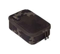 Korda Tackle Pouch Compac 125 – 600D Semi-Rigid, Water-Resistant, Dual Zips – Dark Kamo