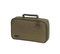 Korda Compac Buzz Bar Bag Medium - Water-Resistant Fishing Bag for 9-Inch Buzz Bars | Fully Padded Lining with Divider and Internal Pocket