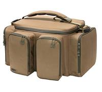 Korda Compac Carryall X-Large, Water-Resistant Fabric, Reinforced Waterproof Base, Firm Lid as Bivvy Table, Five External Pockets, Internal Zipped Storage, Padded Shoulder Strap, Heavy-Duty Zips