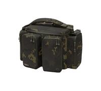 Korda Compac Large Fishing Carryall, Dark Kamo - Durable, Water-Resistant Tackle Bag with Reinforced Waterproof Base, Rigid Lid, 5 External Pockets & Internal Zipped Storage Pocket
