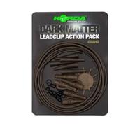 Korda Leadclip Action Pack Dark Matter - Gravel