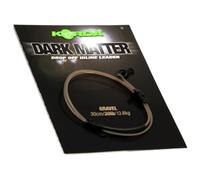 Korda Dark Matter Drop Off Inline Leader Gravel 30cm 30lb
