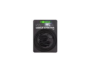 Korda Dark Matter Leadclip Action Pack: Silt