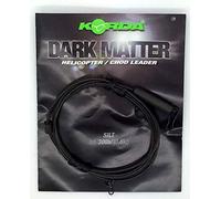 Korda Dark Matter Leaders Helicopter - Silt | Pre-Tied Carp Fishing Leader with Quick-Change Helicopter System