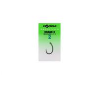 Korda Essentials Krank X Hook, Barbed, Size 2, Qty 10