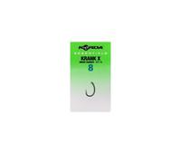 Korda Essentials Krank X Hook, Barbed, Size 8, Qty 10