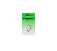 Korda Essentials Kurv Shank X B Hook, Barbless, Size 4, Qty 10