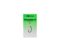 Korda Essentials Kurv Shank X B Hook, Barbless, Size 6, Qty 10