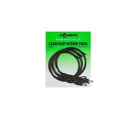 Korda Essentials Weight Clip Action Pack, Camo Green, Qty 3