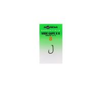 Korda Essentials Wide Gape X B Hook, Barbless, Size 8, Qty 10