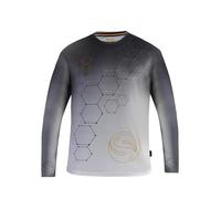 Korda Guru Hexagon Sun Core Shirt UPF 50+ (Large) Grey