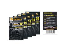 Korda Guru Specimen PTFE Coated Super XS Spade End Size 14 Barbed Qty 10 (gsxsb14)