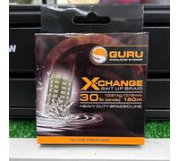 Guru X-Change Bait Up Braid - 30lb 150m Orange