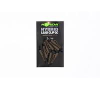 Korda Hybrid Lead Clips Quick Change Weed/ Silt