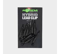 Korda Hybrid Lead Clips Silt - Black, Black