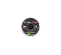 Korda Hybrid Stiff Gravel Brown Coated Braid, 20lb 15m, Stiff and Strong, Easy to Strip, Perfect for Combi Rigs