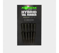 Korda Hybrid Tail Rubber (Weed/Silt) - Black, Black
