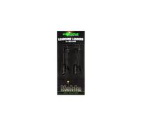Korda Kable Leadcore Leader Heli-Safe Gravel Brown 1m - Carp Fishing Leader, Anti-Tangle, Mini Heli-Safe, No-Trace Safety, Ready to Use