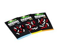 Korda Kickers Medium Yellow/Pink | Quick-Rig Alignment for Carp Fishing Hooks | Easy to Use Hook Kickers for Better Hook Holds