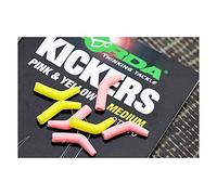 Korda Kickers Set of 10, Pink&Yellow