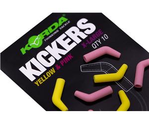Korda Kickers - XL Yellow/Pink