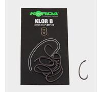 Korda Klor Barbless Hook Size 6 - Black, Black