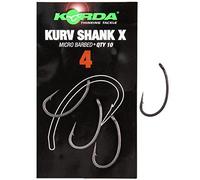 Korda Kurv Shank X Micro Barbed Hooks: 4