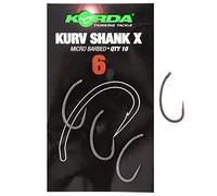 Korda Hook Kurv Shank X - Micro Barbed - Size 6