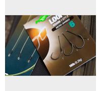 Korda Loop Rigs Krank Size 8B 18Lb - Grey, Grey