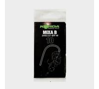 Korda Mixa Barbless Hook Size 10 - Black, Black