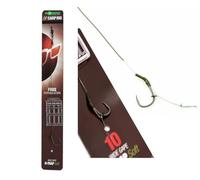 Korda N Trap DF Carp Rig - Wide Gape, Barbless B10, 15lb, Pre-Tied